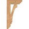 Ekena Millwork Imperial Slat Smooth Bracket, Western Red Cedar, 3 1/2"W x 14"D x 26"H BKT04X14X26IMP06SWR - alternate 2